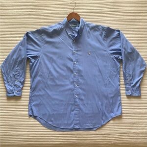 Ralph Lauren Light Blue Casual Button Down Oxford Shirt